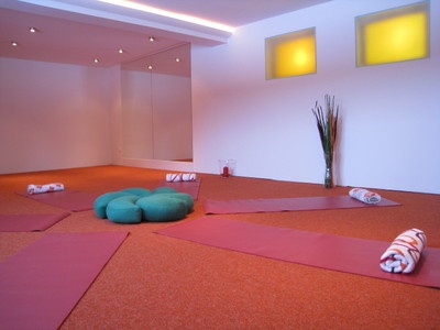 Yogaraum im Hotel Herold