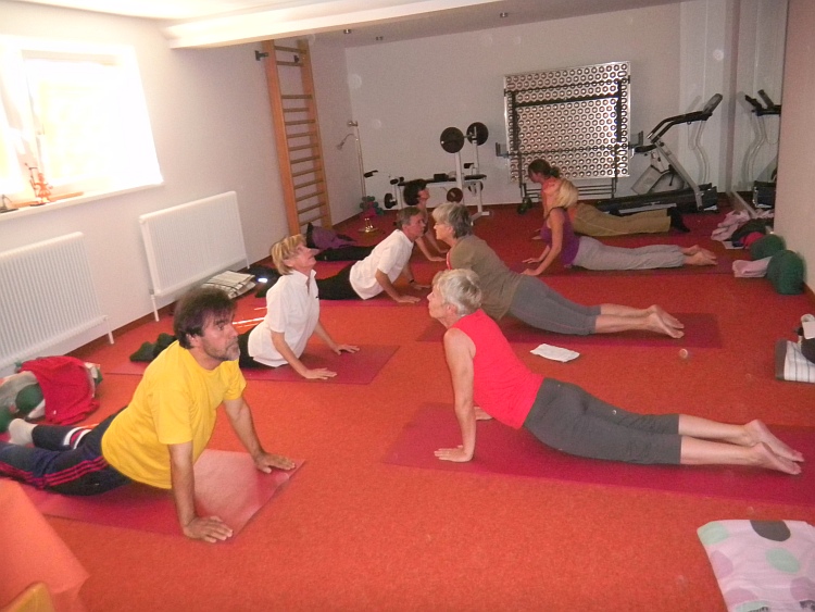 Yogastunde Ramsau 2011