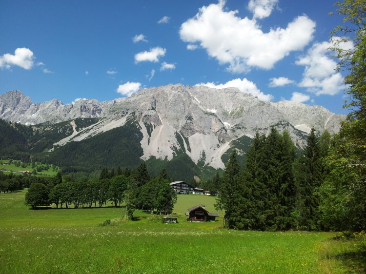 Ramsau Berge Ansicht