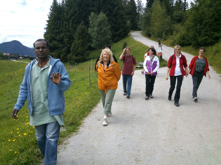 Wanderung zur Halseralm