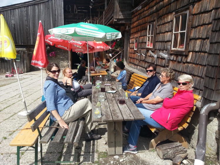 Mittagessen Alpengasthof Rosegger