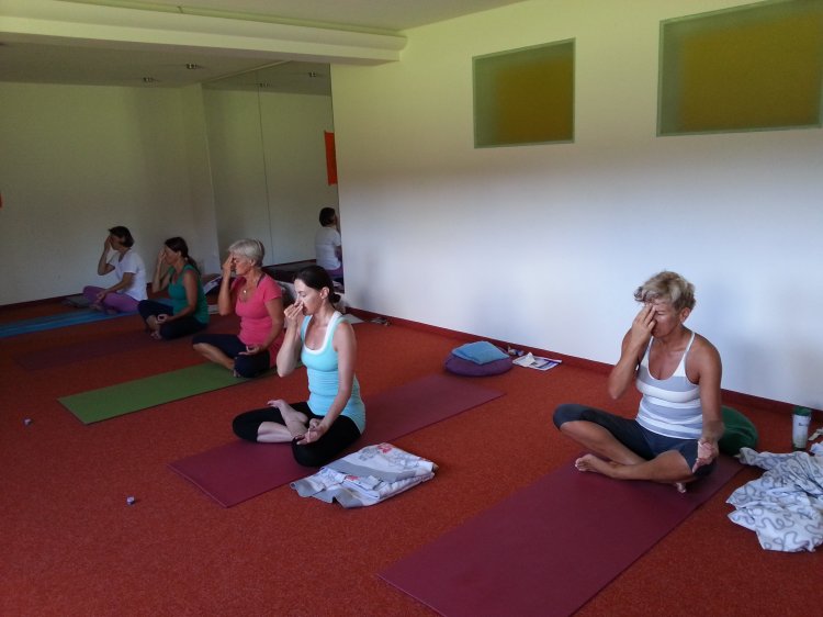 Yoga-Unterricht